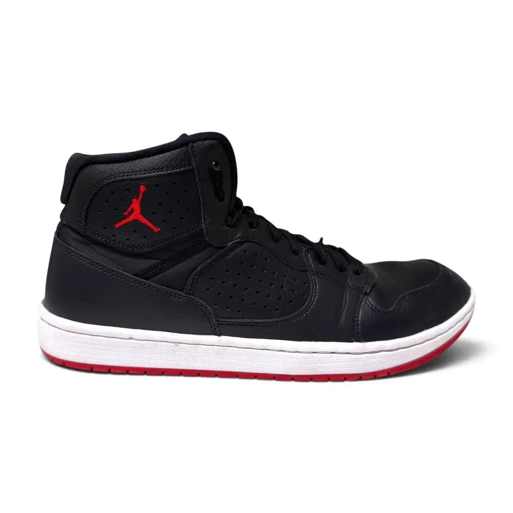 Nike Air Jordan Access Jumpman Black Red White Men's Shoes Size 10.5 AR3762-001